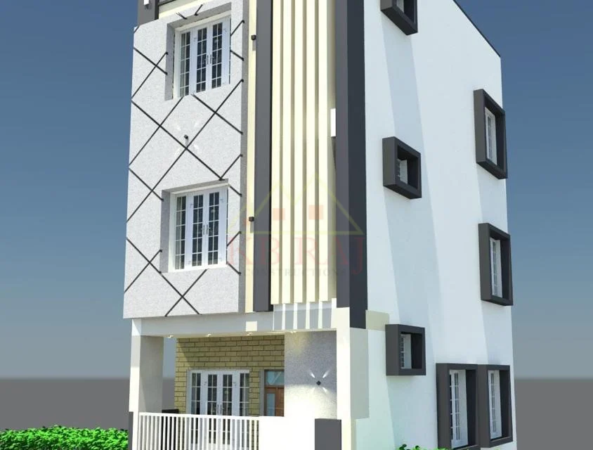 Three-Story Modern Exterior Design