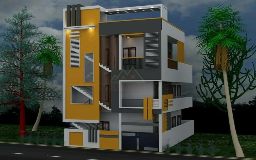 Modern Two-Story Exterior Design