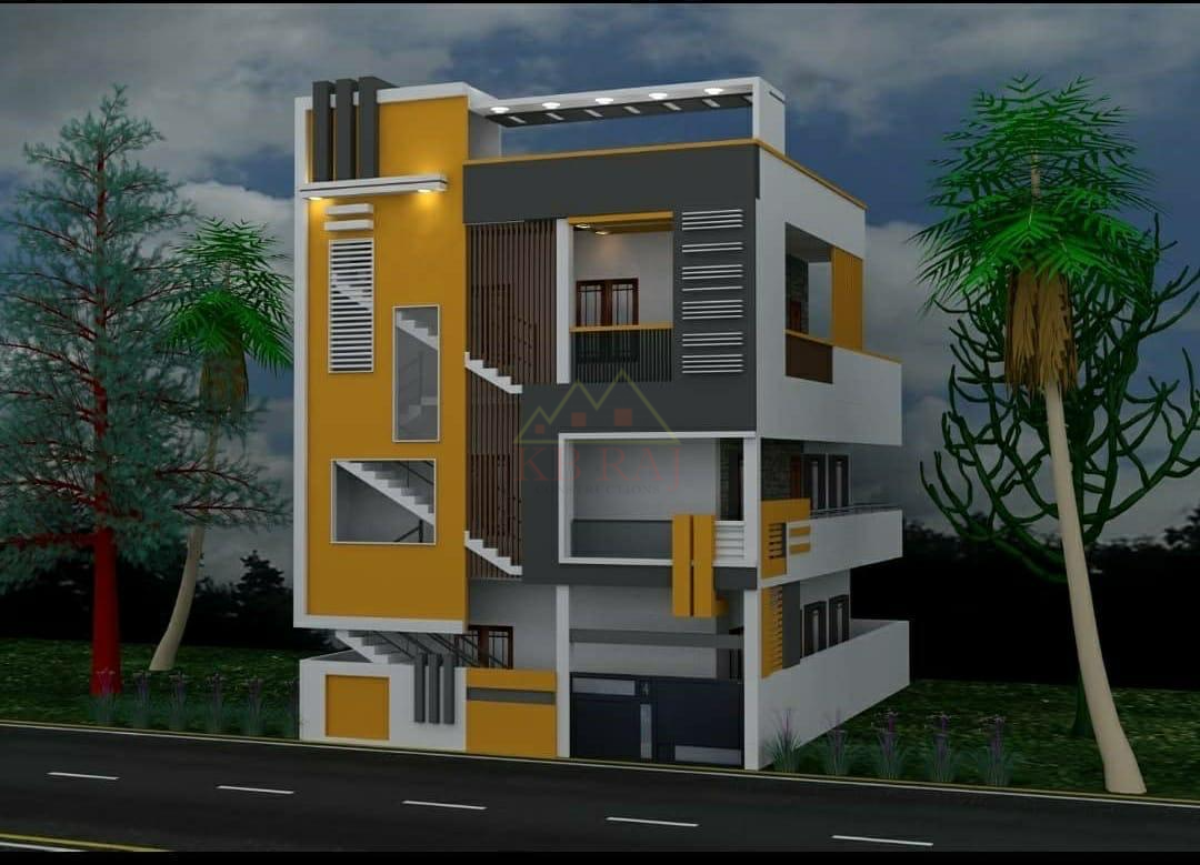 Three-Story Residential Building Design